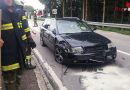 Oö: Aufräumarbeiten nach Verkehrsunfall in Sandhäuslberg in Ohlsdorf