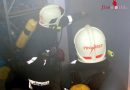 Bgld: Feuerwehr Pinkafeld beübt Rettung eines verletzten Atemschutztrupps