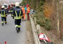 Bgld: Autobergung nach Verkehrsunfall in Neustift a.d.L.