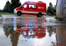 Bgld: Feuerwehr Pinkafeld nach Unwetter im Einsatz