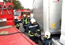 Bgld: Pinkafelder Feuerwehr bei zwei Verkehrsunfällen auf der Südautobahn im Einsatz