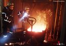 Deutschland: Filteranlage in Industriebetrieb geriet in Brand