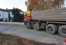 Bgld: Wieder ramponiert Lkw Bahnoberleitung in Purbach