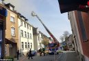 Deutschland: Dramatischer Wohnungsbrand → schwerstverletzte Person aus dem 2. OG gesprungen