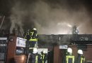 Deutschland: Vereinsheim brennt bei Großbrand in Recklinghausen nieder