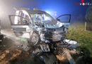 Oö: Vier Eingeklemmte und ingesamt sieben Verletzte bei Unfall auf B 145 in Regau