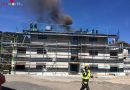 Tirol: Personen mit Rauchgasvergiftung bei Feuer am Dach bei Flämmarbeiten in Reith