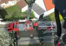 Bgld: Feuerwehren Riedlingsdorf und Oberwart übten am Ostermontag