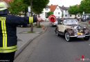 Deutschland: Über 100 historische und klassische Automobile mit Geleit der Feuerwehr