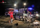 Nö: Eingeklemmte Person bei Unfall zwischen Rust und Neusiedl