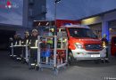 Oö: Feuerwehr Schärding stellt Mannschaftstransportfahrzeug und Kleinlöschfahrzeug-Logistik in den Dienst