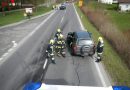 Oö: Auffahrunfall auf der B120 – Zwei Fahrzeuge kollidierten bei Abbiegevorgang