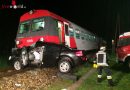 Nö: Beifahrer-Crashrettung bei Unfall mit Zug und Pkw in Scheibbs