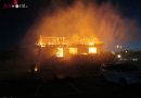 Schweiz: Abbruchhaus in Schlieren in Vollbrand