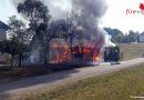 Oö: Vollbrand eines Carport – Enorme Ausbreitungsgefahr in Schweinbach