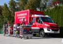 Oö: Lohr-Magirus Kleinrüstfahrzeug-Logistik (KRFA-L) der Feuerwehr Schwertberg