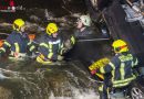 Oö: Übermenschliches bei Rettungsaktion nach Pkw-Sturz in eiskalte Aist (+Video)