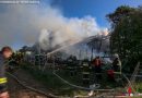 Nö: Großbrand in Hochstraß bei Seitenstetten → Alarmstufe B4 ausgelöst