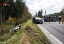 Oö: Bei Schleudermanöver verlorener Anhänger prallte in Sierning in Gegenverkehr