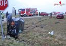 Oö: Drei Verletzte bei Kreuzungscrash in Sipbachzell → Autos landen im Feld