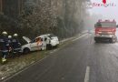 Nö: Verkehrsunfall mit einer eingeklemmten Person bei Sitzendorf