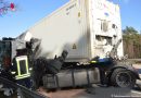 Deutschland: Lkw-Lenker bei Aufprall auf stehenden Sattelzug eingeklemmt und getötet