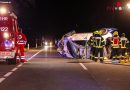 Oö: Lenker bei Verkehrsunfall in Spital am Pyhrn aus Auto geschleudert – Hund aus Unfallwrack befreit