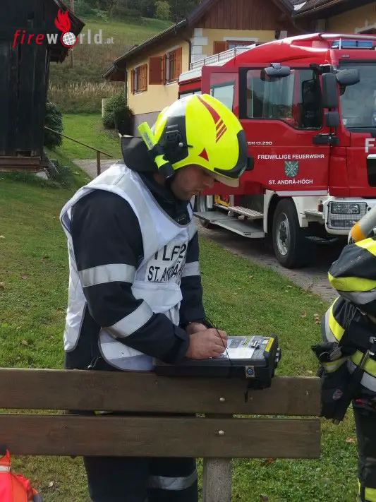 Stmk: 3.500m², 72 Bewohner sowie sechs Feuerwehren → Atemschutzübung im