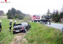 Stmk: Autobergung nach Böschungssturz in Stainz