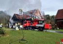 Stmk: Brand eines Wohnhauses in Stainz, eine Person verletzt