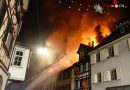 Schweiz: Brand mehrerer zusammengebauter Häuser in der Altstadt von Steckborn