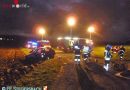 Bgld: Feuerwehr und Rotes Kreuz beüben Verkehrsunfall in Stegersbach