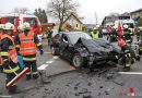 Oö: Verkehrsunfall in Steinhaus bei Wels fordert zwei Verletzte
