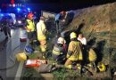 Nö: Personenrettung nach Unfall bei Steinabrückl → zwei Rettungsgeräte eine Stunde lang im Einsatz