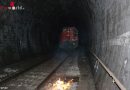 Stmk: Feuerwehren des Abschnittes II Mürzzuschlag üben Unfall mit Zug im Tunnel bei Steinhaus