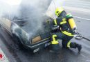 Oö: Youngtimer ging in Steyr in Rauch (Flammen) auf