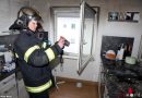 Oö: Küchenbrand in Steyr selbst gelöscht