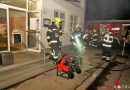 Oö: Brand eines Mistkübels bei einem Gasthaus in Münichholz in Steyr