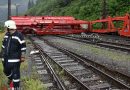 Stmk: Mure ließ Güterzug entgleisen
