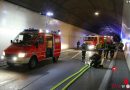 Stmk: Übungsgroßalarm im Tanzenbergtunnel