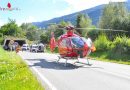 Tirol: Schwerer Verkehrsunfall auf der B169 in Stumm im Zillertal → vier Verletzte