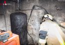 Vbg: Brand eines Warmwasserboilers in Sulz mit Gartenschlauch bekämpft