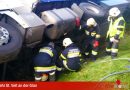 Ktn: 1.200 Liter Diesel nach Lkw-Umsturz umgepumpt