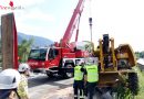 Tirol: Lkw verliert auf der A 12 bei Schwaz eine Arbeitsbühne
