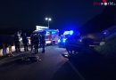 Ktn: Auto am Dach in Techelsberg am Wörthersee