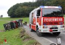 Oö: Langwierige Lkw-Bergung in Treffling