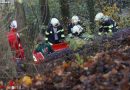 Oö: Personenrettung nach Forstunfall in Thalheim bei Wels