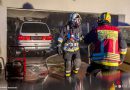Nö: Brand einer Garage eines Einfamilienwohnhauses in Traiskirchen