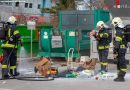 Oö: Kleiner Brand im Altstoffsammelzentrum Traun
