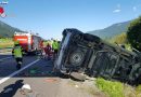 Stmk: Zwei Autobahnunfälle in Folge auf der A9 bei Trieben